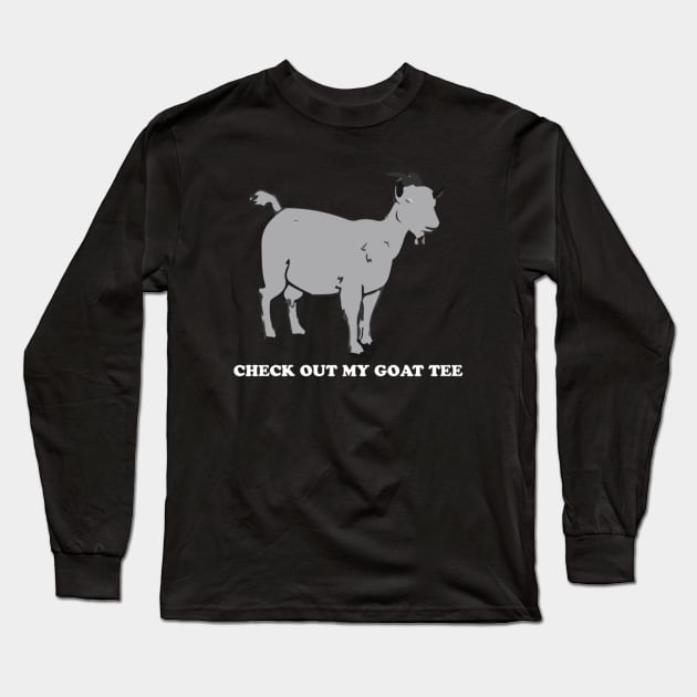 Check out my goat tee Long Sleeve T-Shirt by Noerhalimah